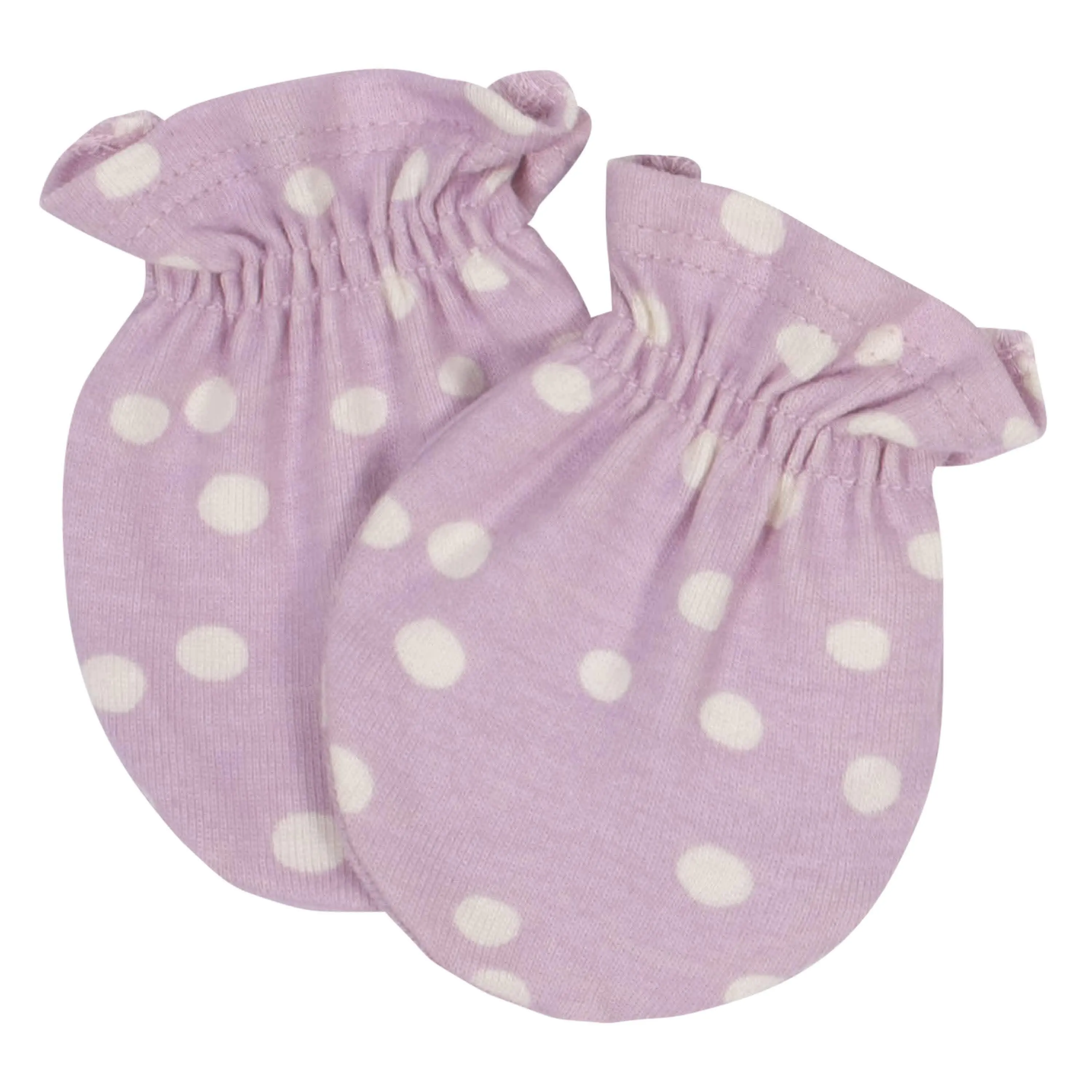 4-Pack Baby Girls Ducklings No Scratch Mittens