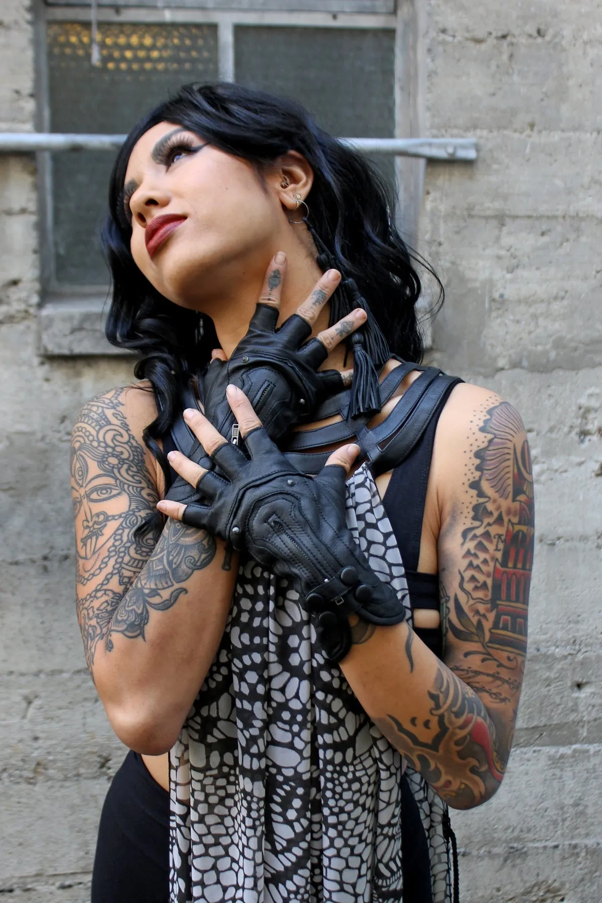 5D x Steam Trunk Archery Gloves - leather