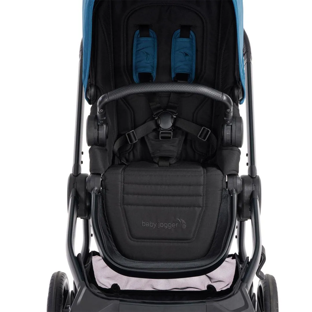 Baby Jogger City Sights Bundle - Stroller   Carrycot   Weather Shield   Belly Bar - Deep Teal