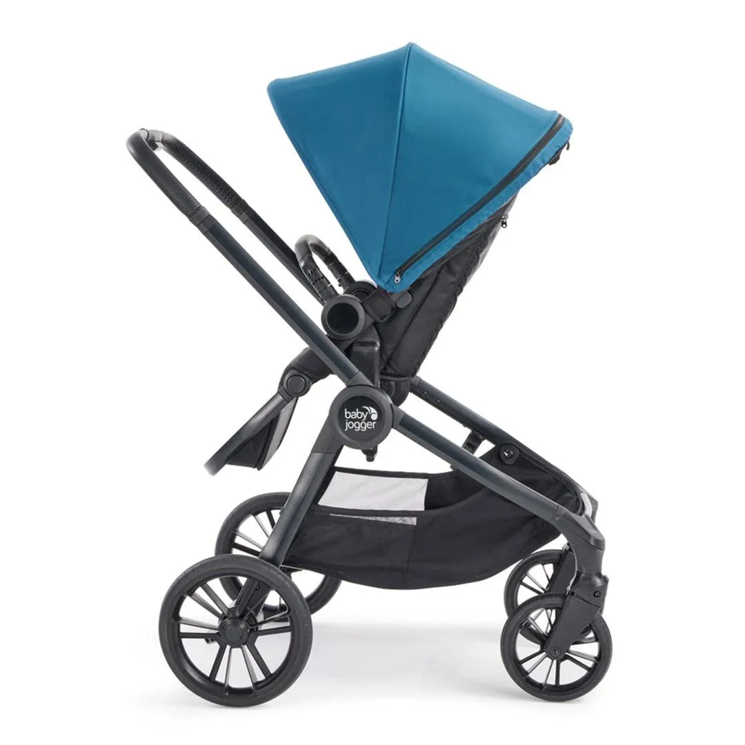 Baby Jogger City Sights Bundle - Stroller   Carrycot   Weather Shield   Belly Bar - Deep Teal