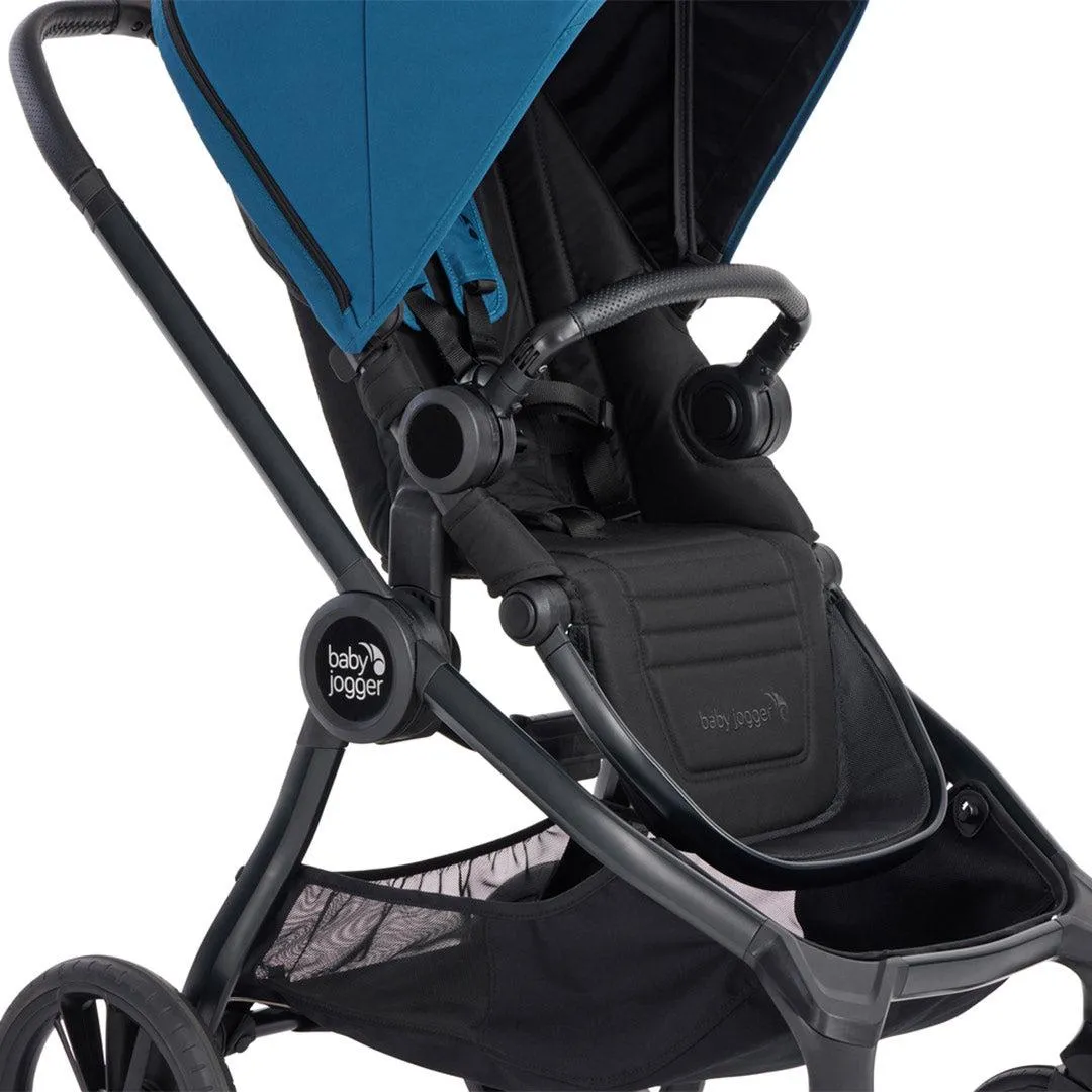 Baby Jogger City Sights Bundle - Stroller   Carrycot   Weather Shield   Belly Bar - Deep Teal