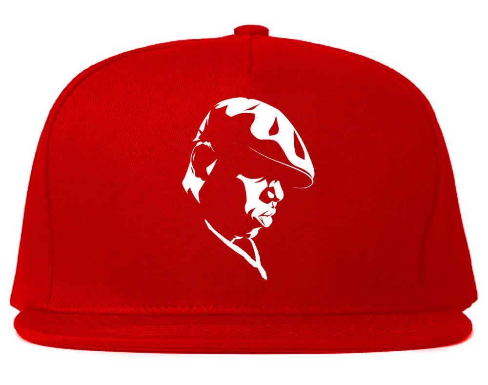 Biggie Silhouette Mens Snapback Hat Cap