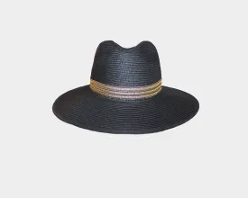 Black Panama Sun hat - The Pacific Palisades