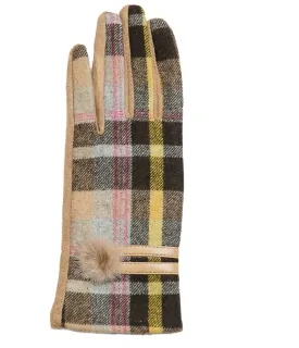 Camel Sam Plaid Glove