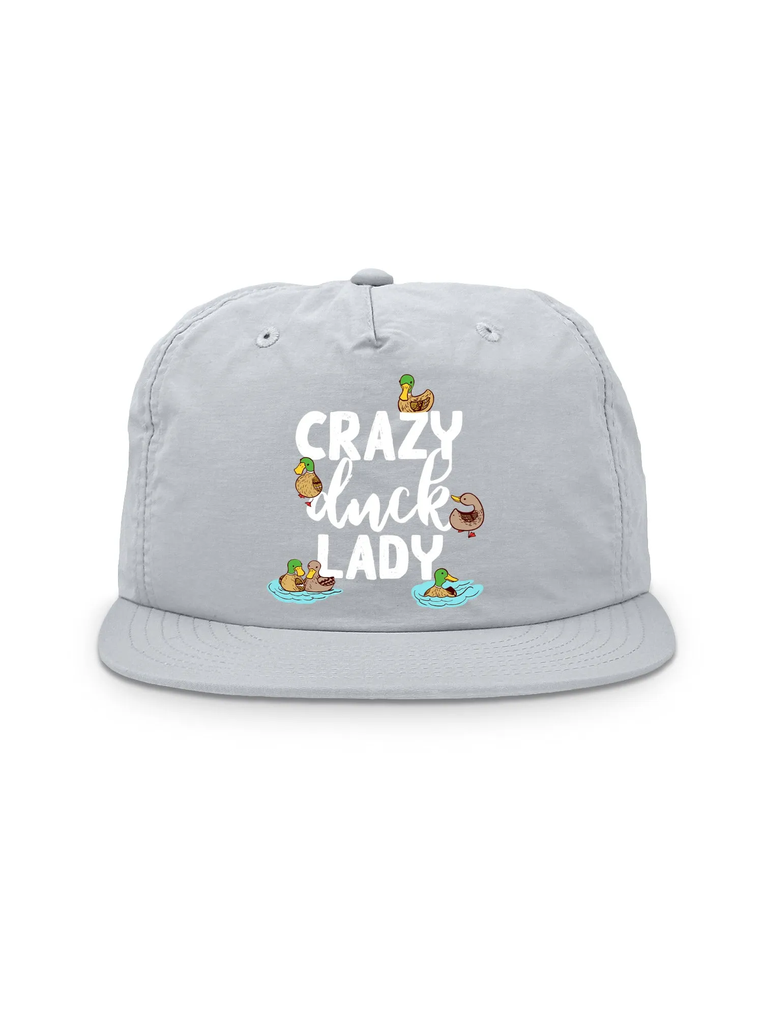 Crazy Duck Lady Quick-Dry Cap