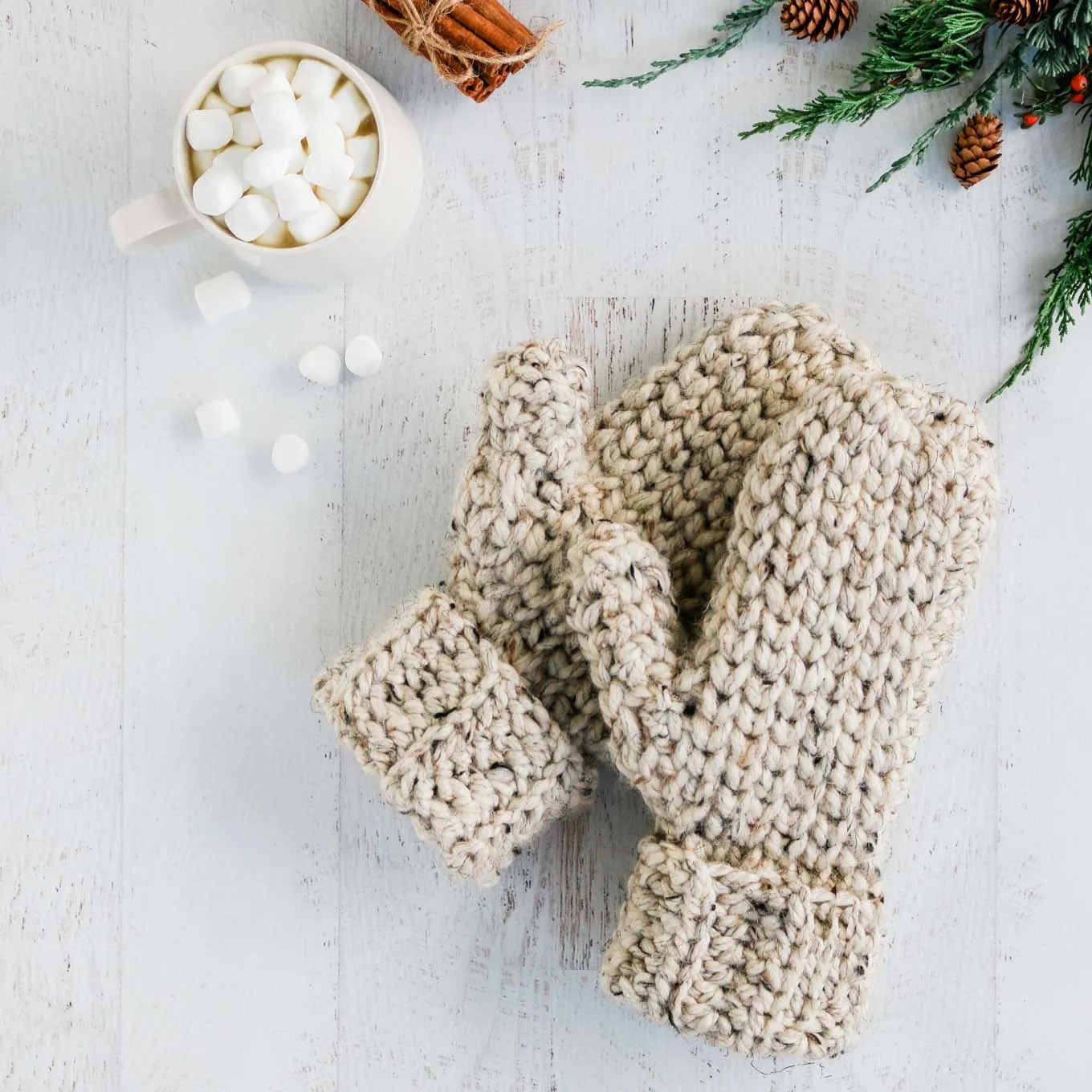 Crochet Kit - 3 Hour Mittens