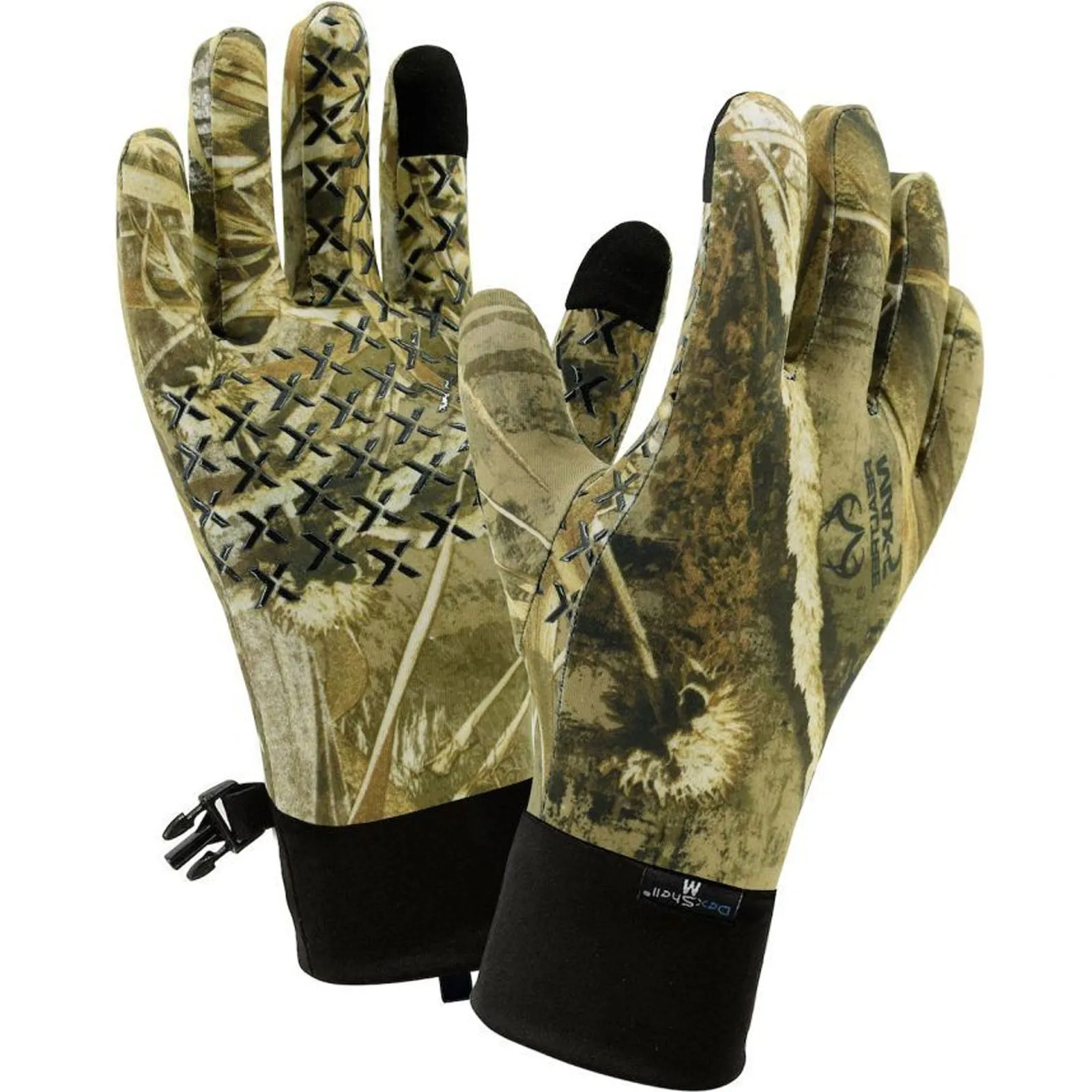 DexShell StretchFit DEXFUZE Touchscreen Waterproof Cycling Gloves - Camo