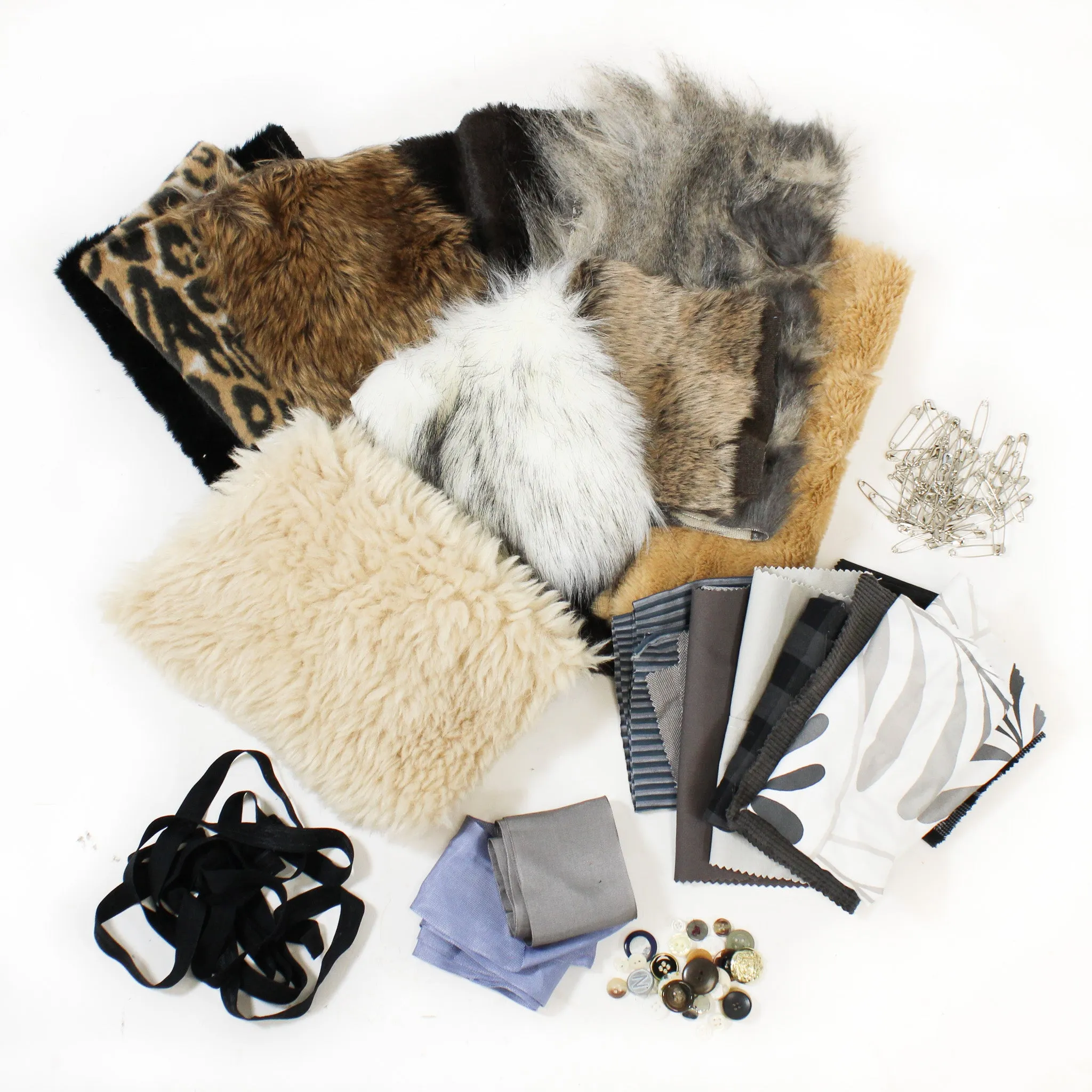 FAUX FUR MENDING KIT