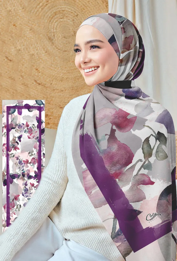 Keitlin Printed Chiffon Hijab