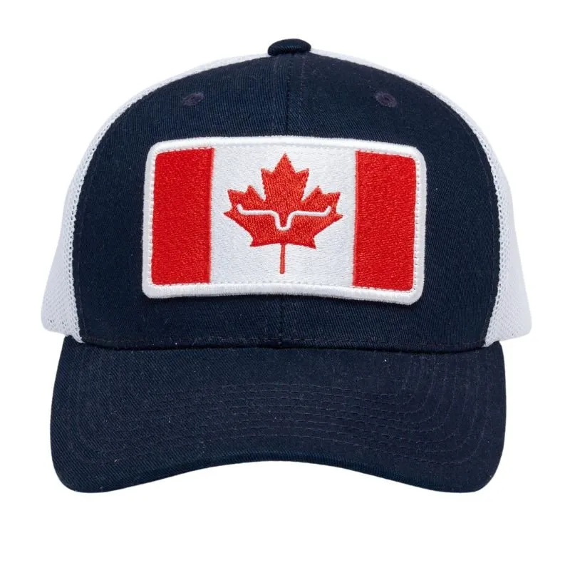 Kimes Ranch O Canada Navy Trucker Cap