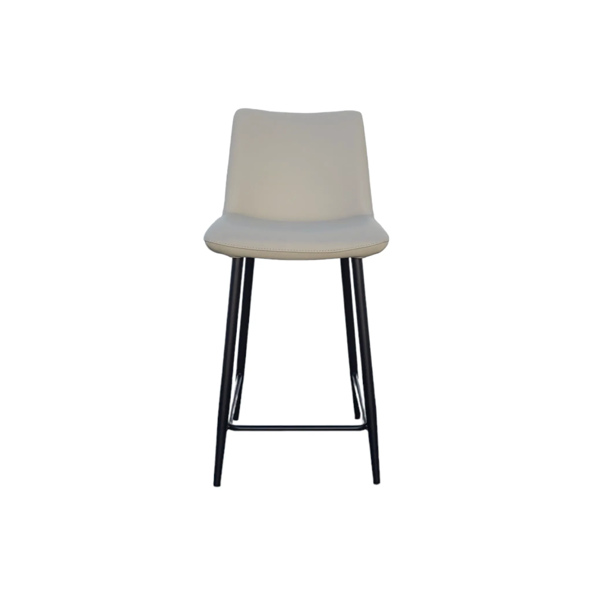 Nantes Wheat Leather Counter Stool