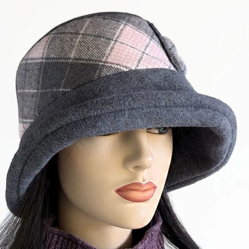 Niagara Fashion Bucket Hat, bucket style with deep adjustable brim and button trim