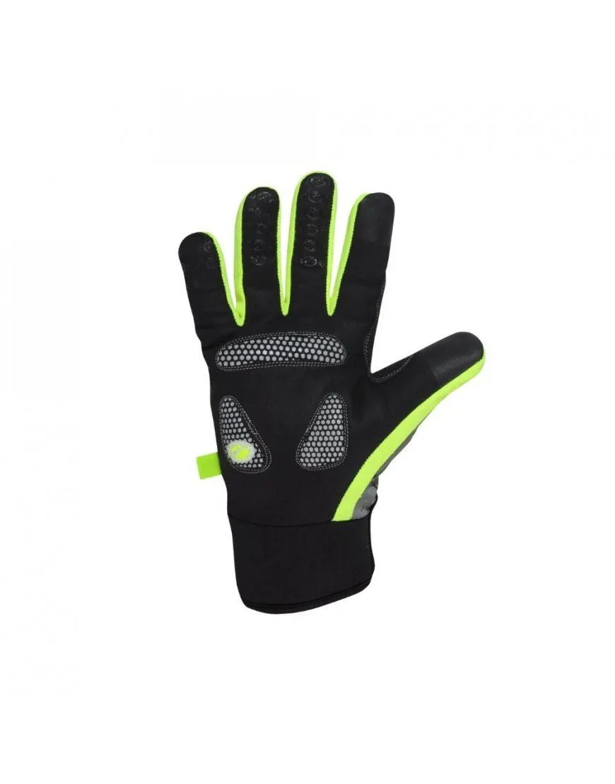 Optimum Sports Junior Boys Cycling Gloves Thermal Nitebrite 365 Hi-Vis