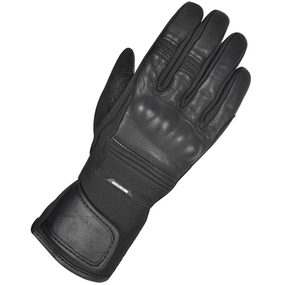 Oxford Calgary 1.0 WP Leather Gloves - Stealth Black