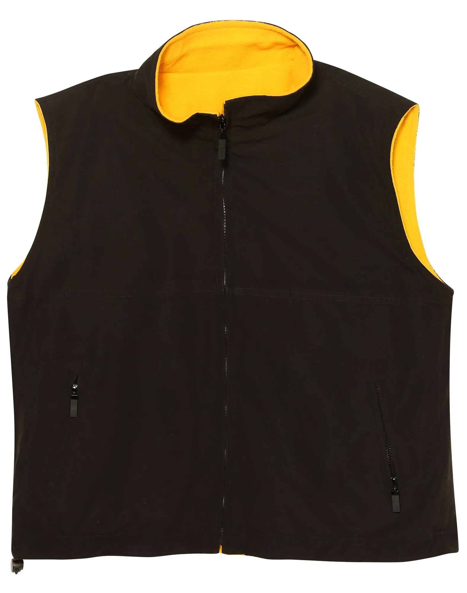 [PF04A] Unisex Reversible Polar Fleece Vest