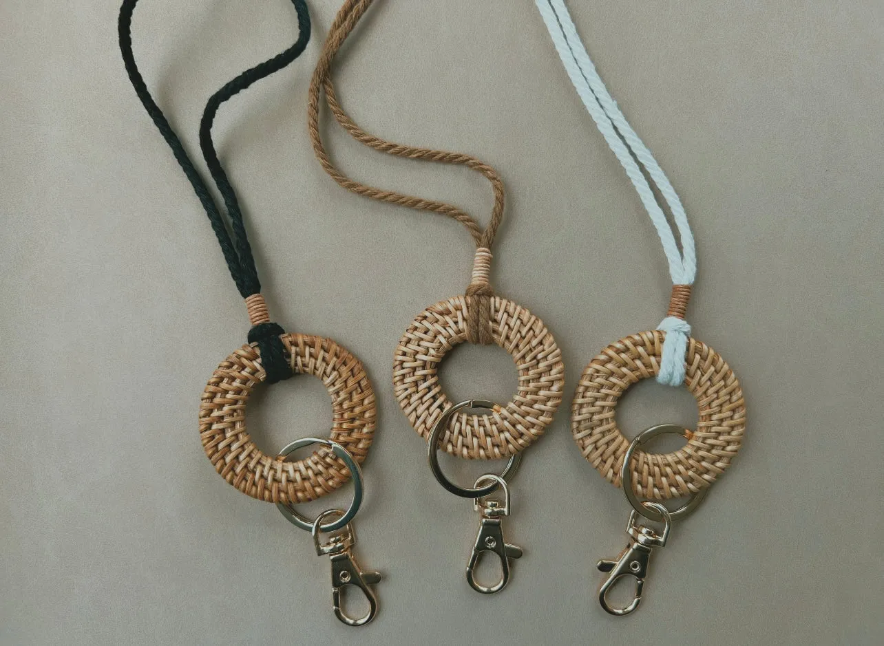 RATTAN LANYARD