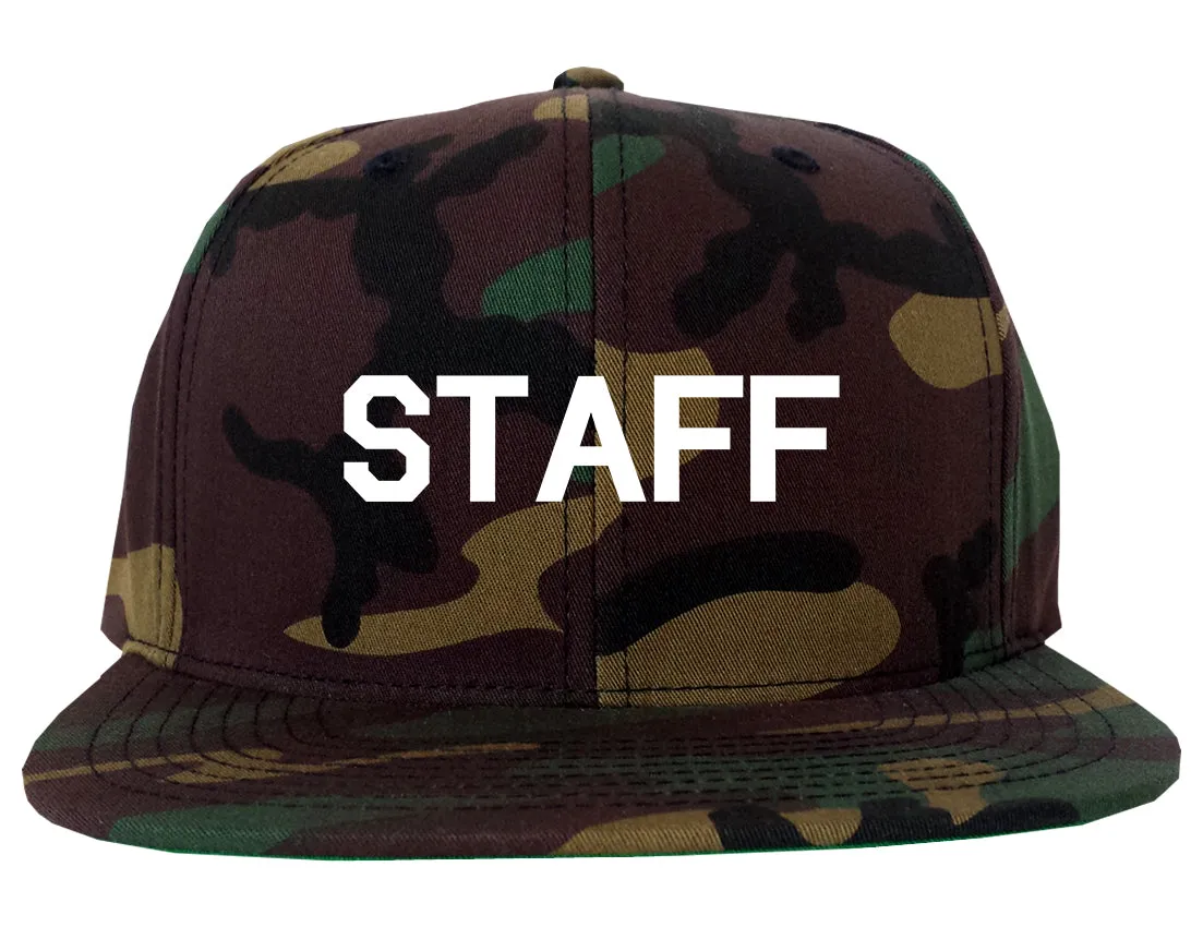 Staff Club Concert Event Mens Snapback Hat