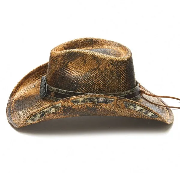 Stampede Men's Straw Cowboy Hat - The Revolver