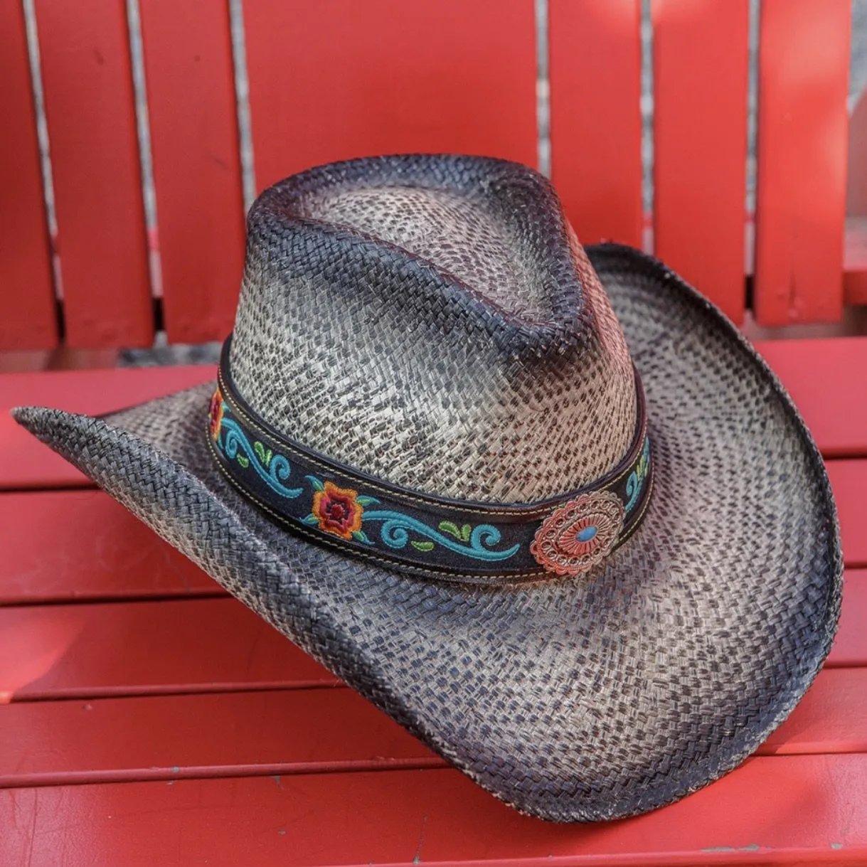 Stampede Women's Western Straw Hat - The Eastern Coachwhip