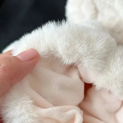 Warm Plush Mittens for Women