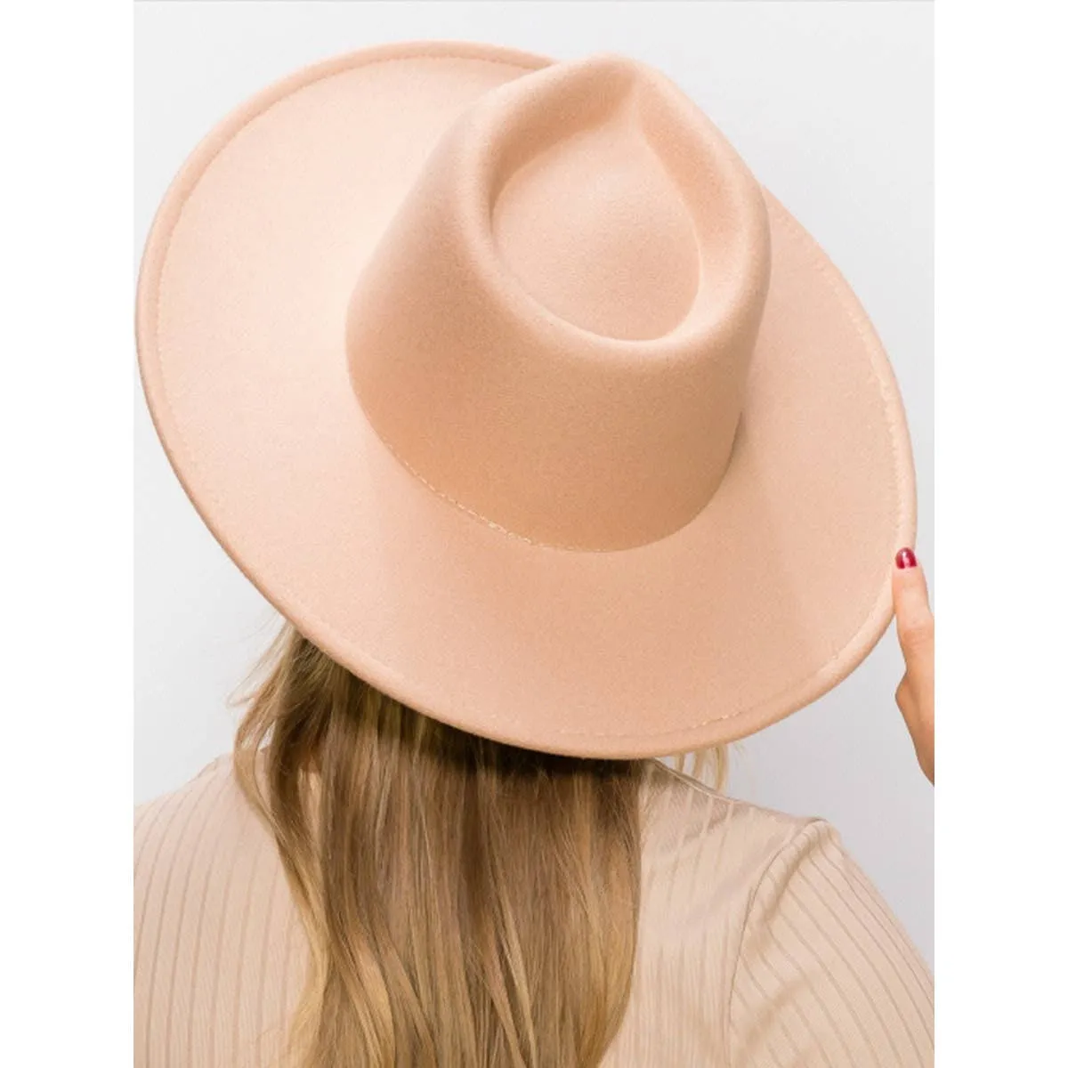 Wide Brim Panama Hat