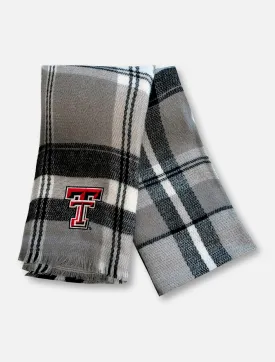 Zoozatz Texas Tech Red Raiders "Tailgate" Plaid Blanket Scarf